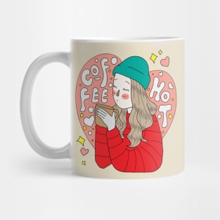 Coffee and girl Mug